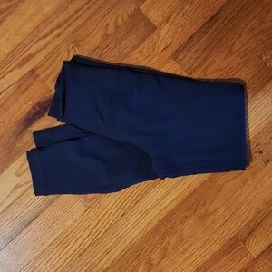 Lululemon navy blue ribbed align leggings 23" size 4
